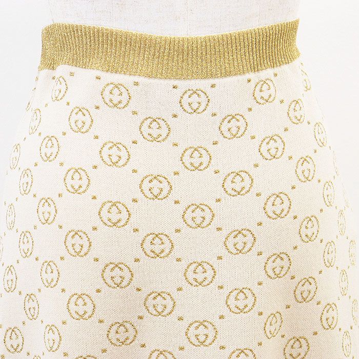 極美品】GUCCI グッチ ロングスカート GG インターロッキング