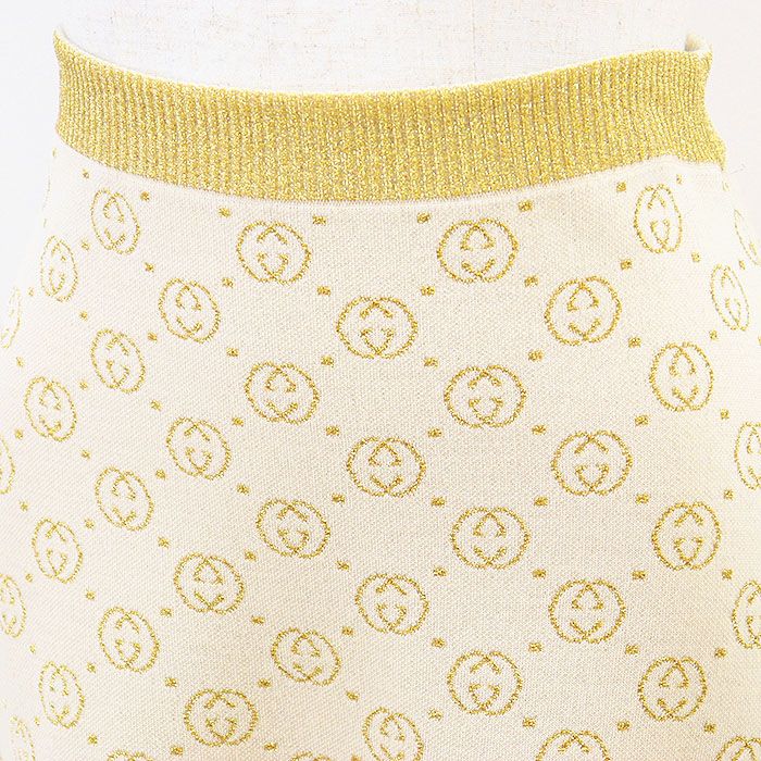 極美品】GUCCI グッチ ロングスカート GG インターロッキング