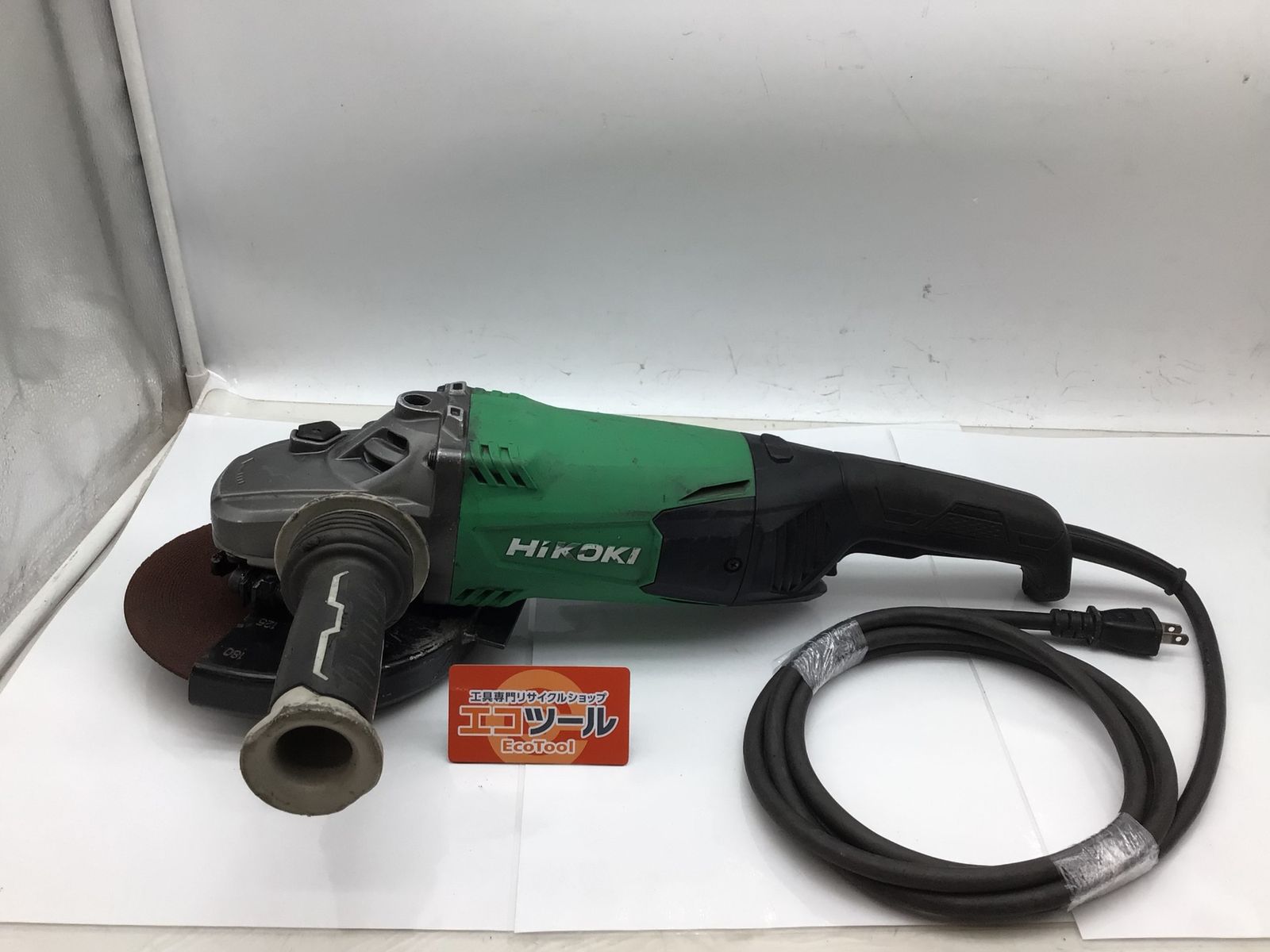 品 HiKOKI ハイコーキ 180 mm電気ディスクグラインダー AC 100 V G 18 SWA エコツー M 02
