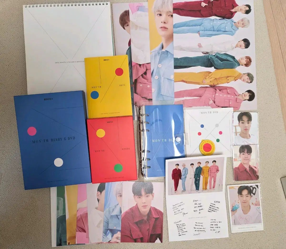 MONSTA X(モンスタエックス・モネク) 2020 シーグリ 特典 トレカ 付き