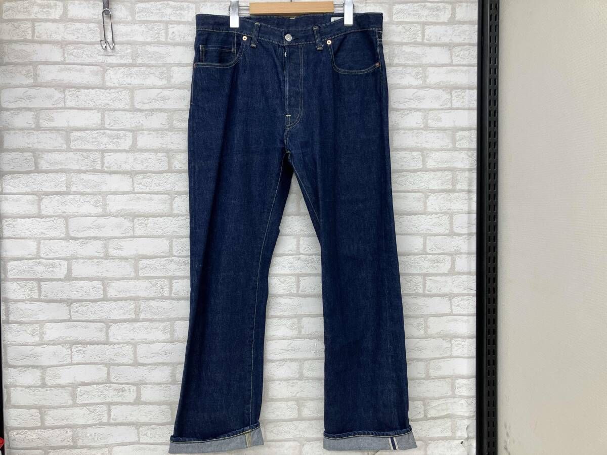 Ron Herman WW 2 RAW DENIM ロンハーマン デニムパンツ ジーンズ インディゴ ボタンフライ メンズ 34インチ