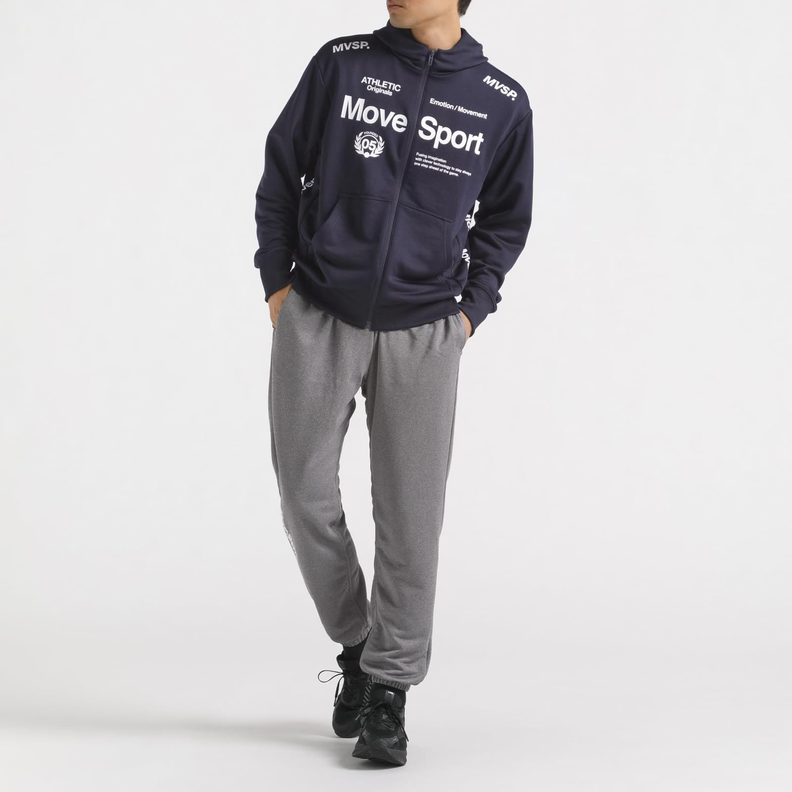 ルコック スポルティフ(lecoq sportif) スウェット フーディー エコペットロングスリーブシャツ ネイビー(NV00) ST4FSW41M ルコック スポルティフ(lecoq sportif) スウェット フーディー エコペットロングスリーブシャツ ネイビー(NV00) ST4FSW41M