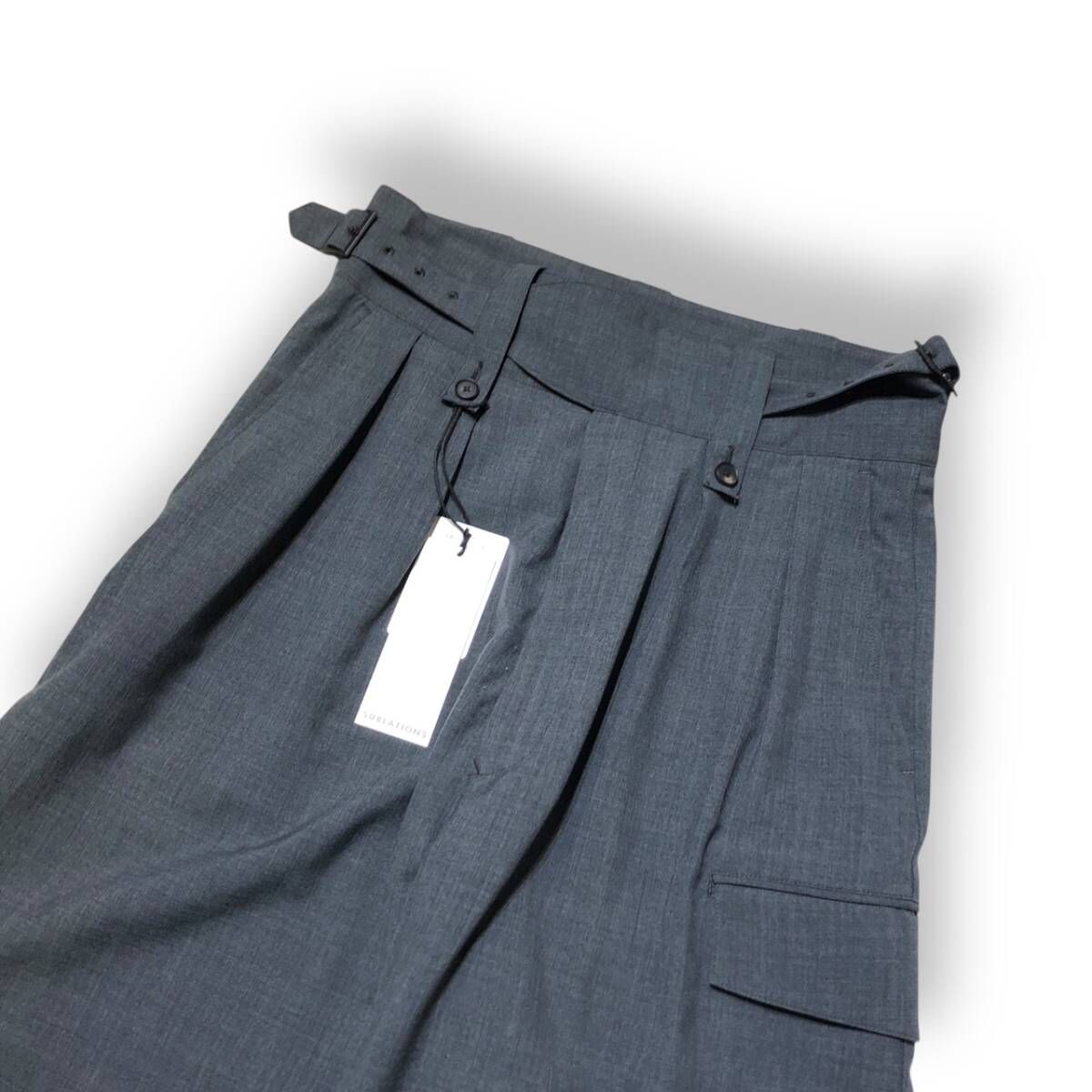 SUBLATIONS Super140 WOOL GURKHA CARGO SHORT PANTS ハーフ SUBLATIONS Super140 WOOL GURKHA CARGO SHORT PANTS ハーフ