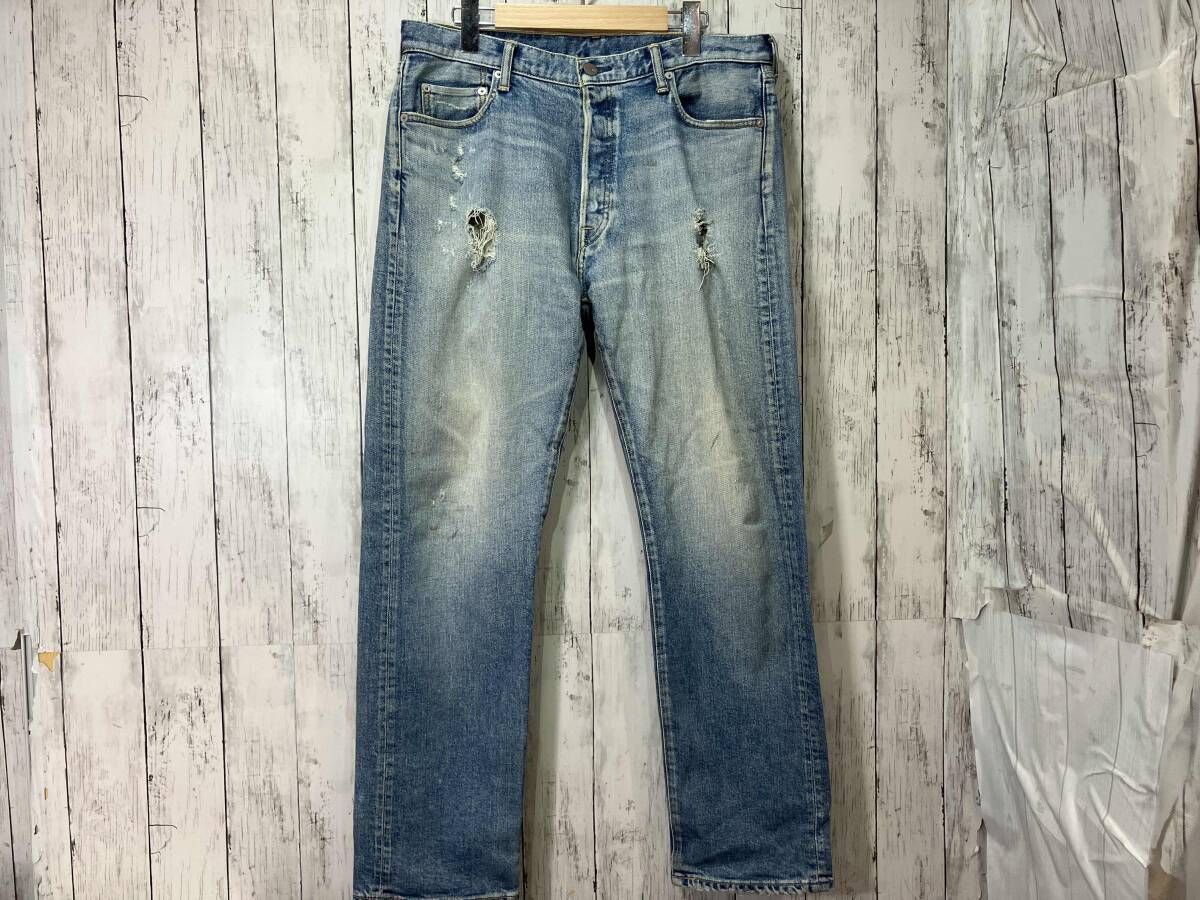 中古・古着通販】Ron Herman (ロンハーマン) ダメージ加工デニムパンツ 
