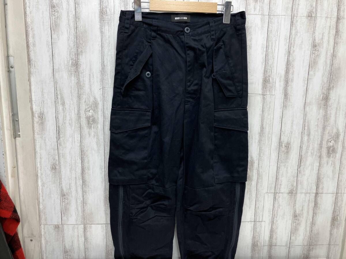 WIND AND SEA WDS CLC 2 05 BLACK カ ゴパンツ