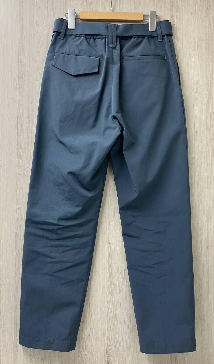 CULLNI クルニ 23-SS-026 ピンタック テーパードパンツ サイズ2 ブルー