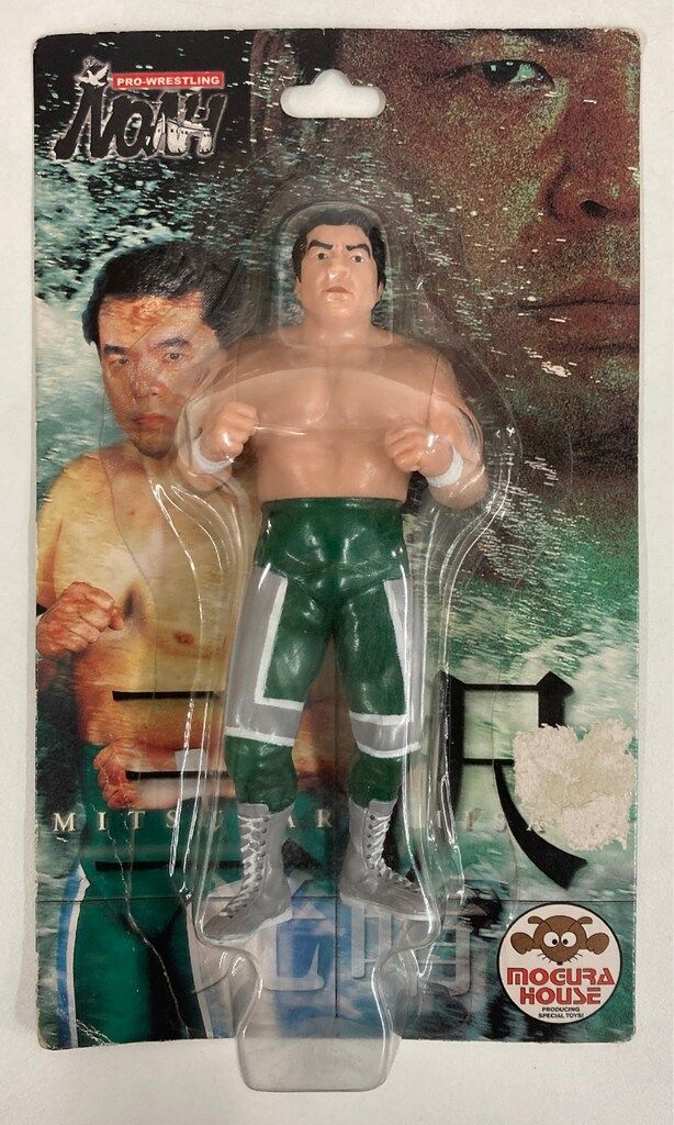 モグラハウス PRO-WRESTLING/NOAH 三沢光晴 緑コスチューム/右肘下ろし