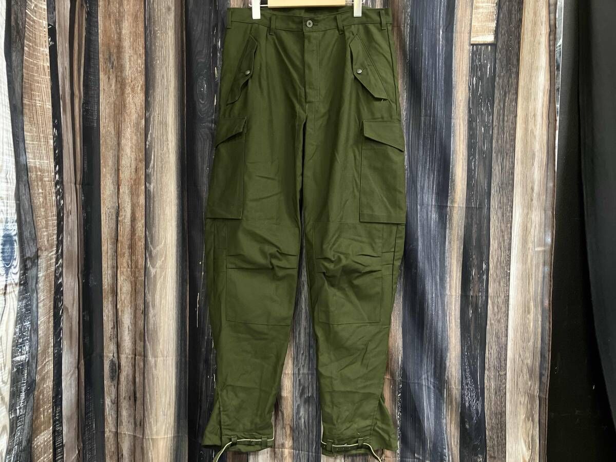 ミリタリー M 7352 252000 9 カーゴパンツ オリーブ サイズ表記なし
