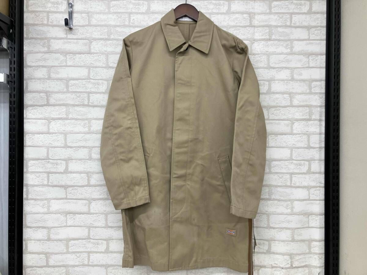 ディッキーズxミスタージェントルマン サイドジップ　ステンカラーコート ベージュ J.PRESS BASIC】ベーシック ステンカラーコート｜ジェイ・プレスの通販