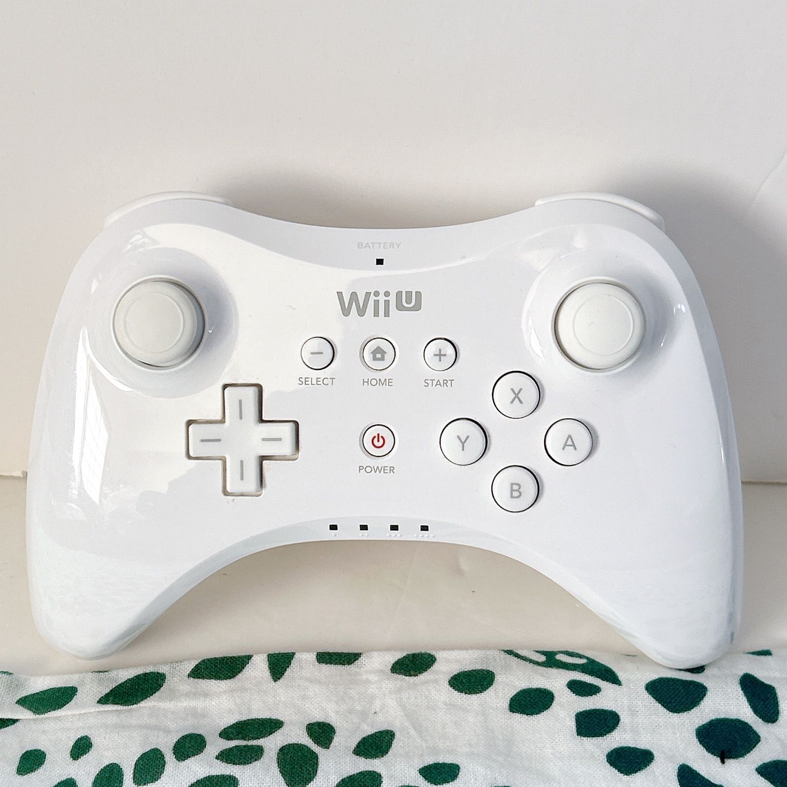Wii U Proコントローラー ホワイト💫 任天堂 純正品✨ WUP-005