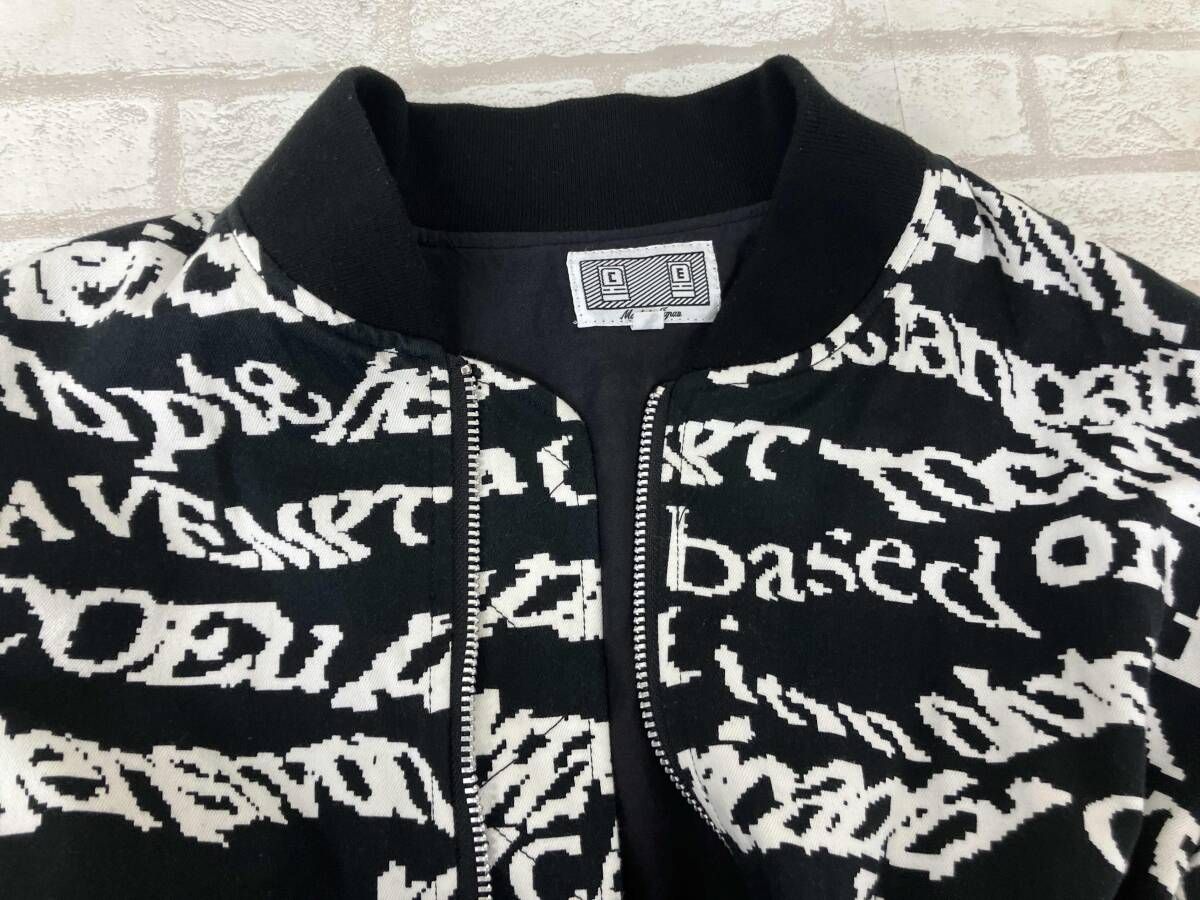 C.E cavempt シーイー ジップアップブルゾン ジャケット ブラック