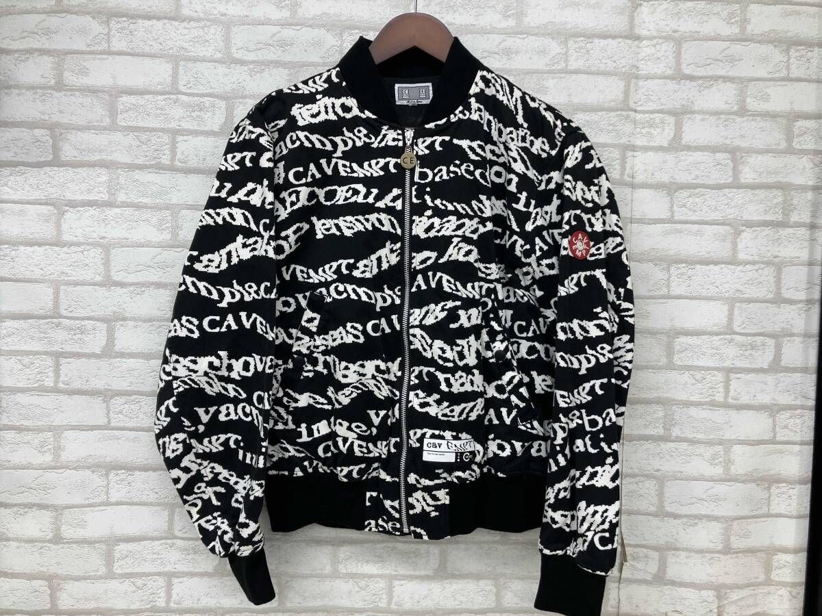 C.E cavempt シーイー ジップアップブルゾン ジャケット ブラック