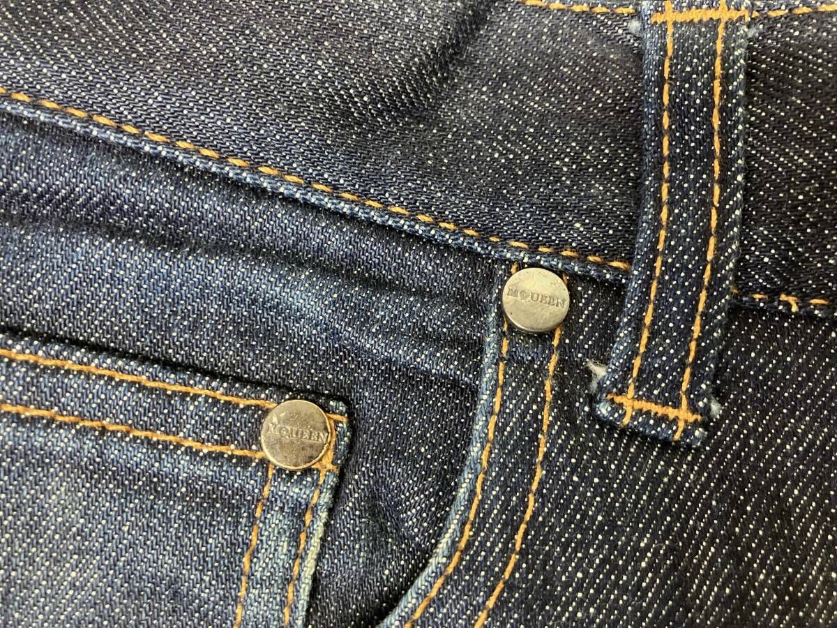 Alexander McQueen アレキサンダーマックイーン デニムパンツ スリム
