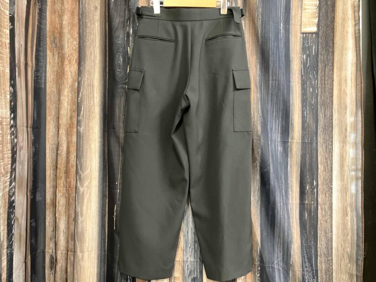 ATON エイトン 7031977 綿パン カーゴパンツ グレー 00