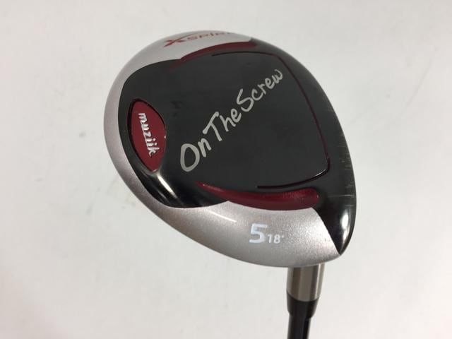 返品OK お買い得品！【ゴルフクラブ】ムジーク(muziik) On The Screw(オン・ザ・スクリュー) XSPIRE フェアウェイ オリジナルカーボン 5W