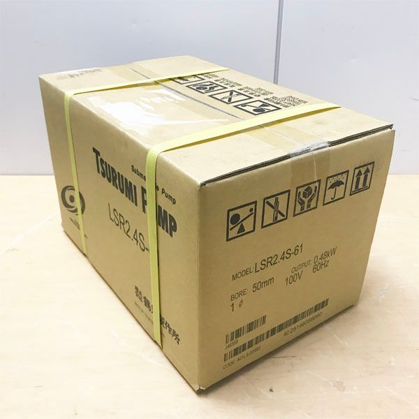 ツルミ 水中ポンプ LSR 2.4 S-61 60 Hz 100 V 一部地域配送別料金 117634