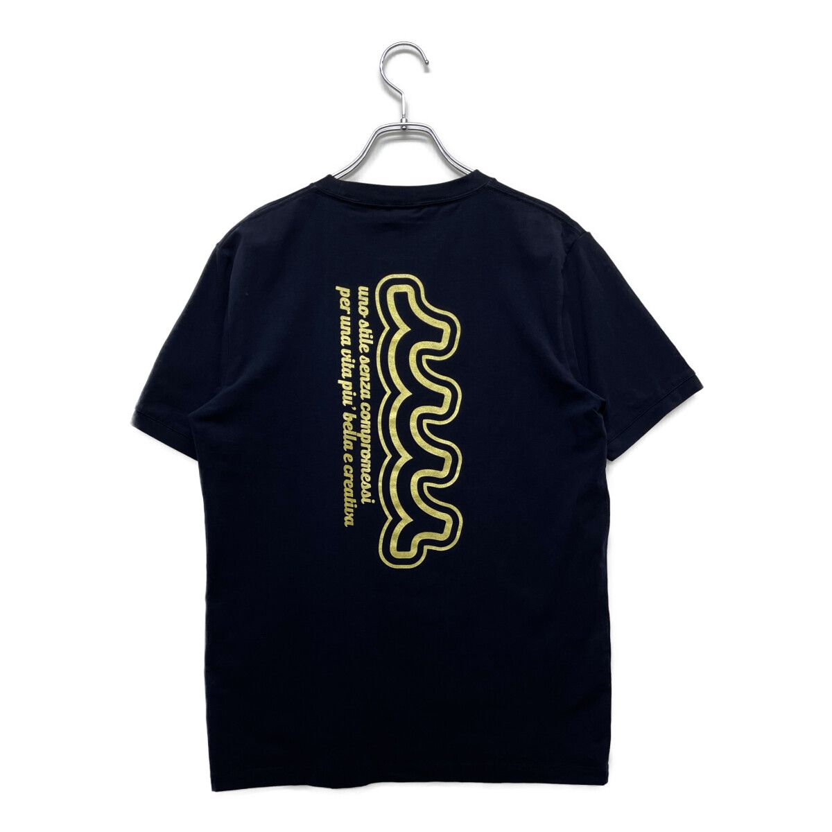 muta MARINE 半袖シャツ S ネイビー 中古 メンズ ムータマリン muta MARINE 半袖シャツ 6(L) 紺 ネイビー