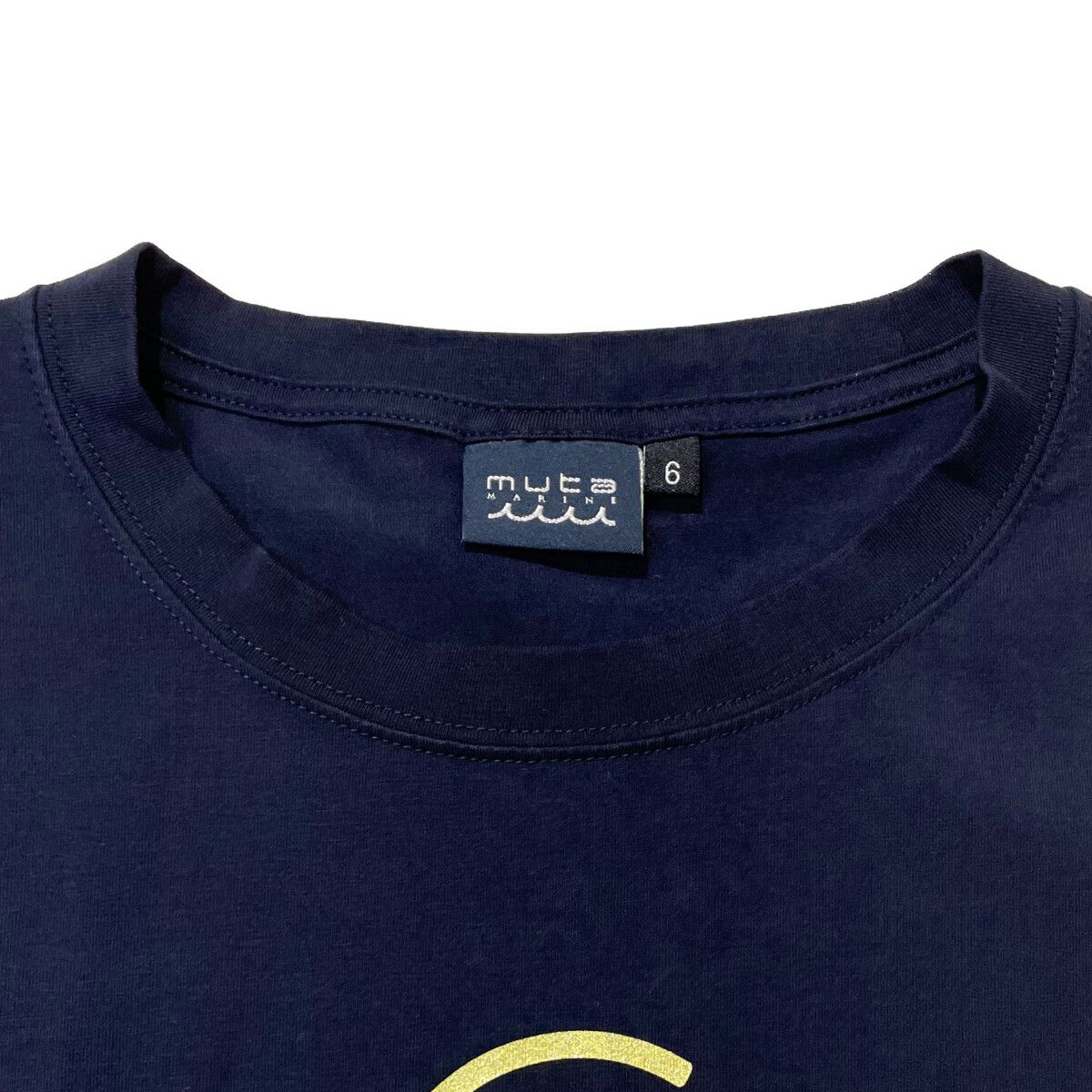 中古 メンズ ムータマリン muta MARINE 半袖シャツ 6(L) 紺 ネイビー