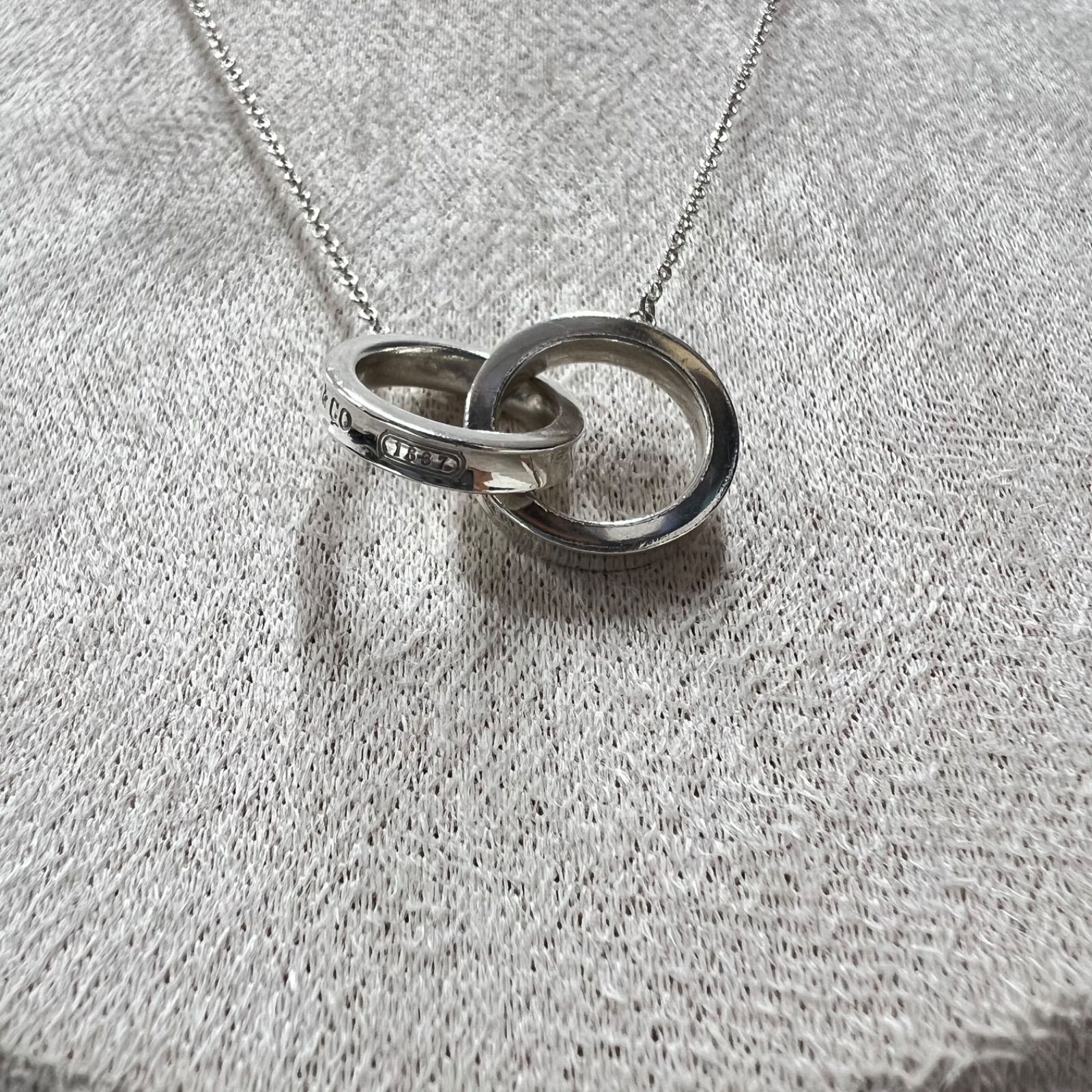Tiffany & Co ティファニー 1837 ダブルリング シルバー SV925