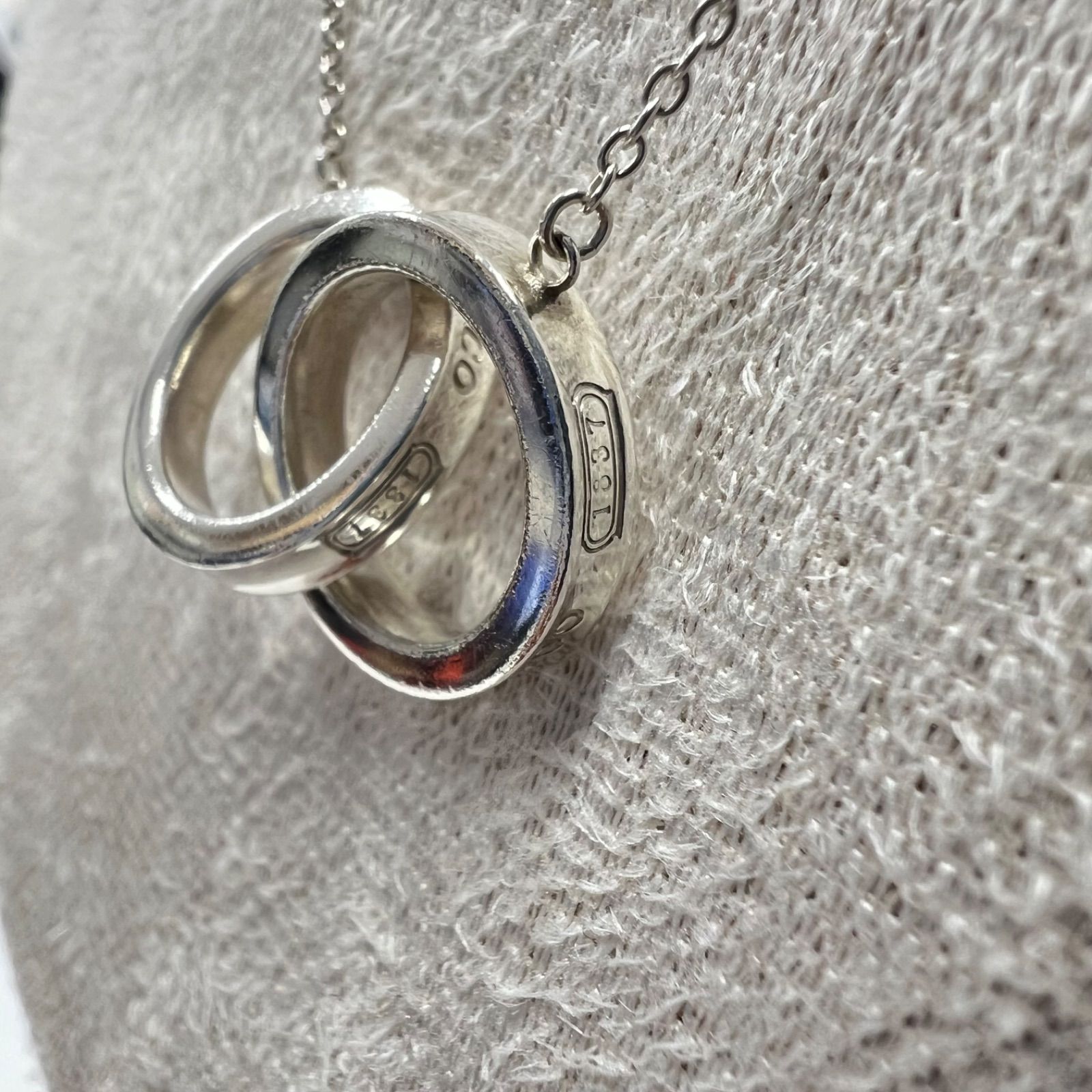 Tiffany & Co ティファニー 1837 ダブルリング シルバー SV925