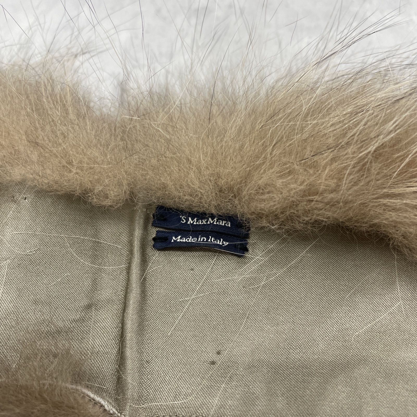 S Max Mara エスマックスマーラ ファーティペット ストール 付け襟