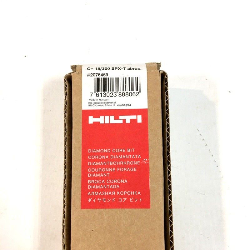 HILTI ヒルティ ダイアモンドコアビット C 18 300 SPX-T abras 2076469 Core bit 工具 DW 3676
