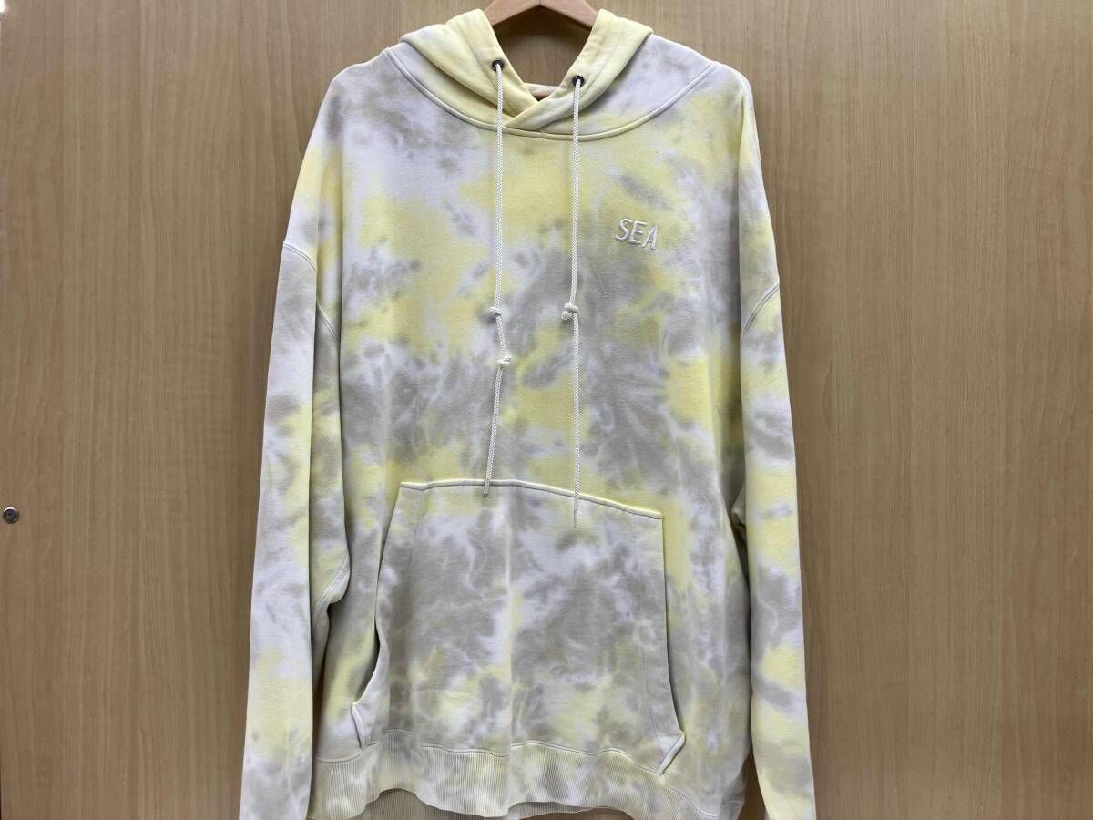 WIND AND SEA ウィンダンシー yellow パーカー WDS-20 A-TPS サイズL