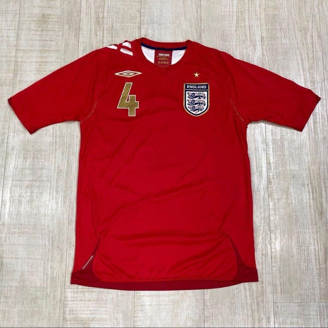 2006 / 07 England National Team Tee アンブロ サッカー イングランド