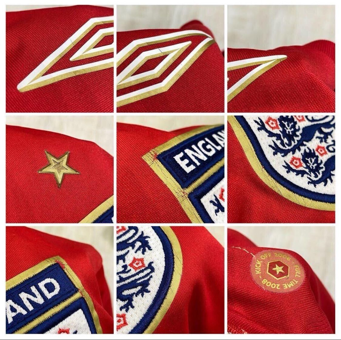 2006 / 07 England National Team Tee アンブロ サッカー イングランド