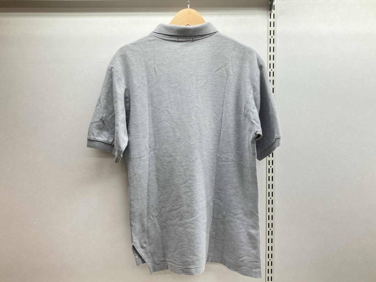 OLD STUSSY ステューシー 半袖 ポロシャツ 紺タグ サイズ M グレー