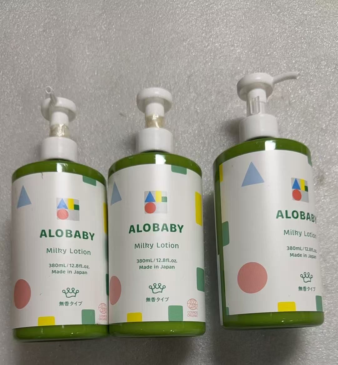 無香タイプ ベビーローション アロベビー ミルクローション ビッグボトル 380 ml 3本セット 730391