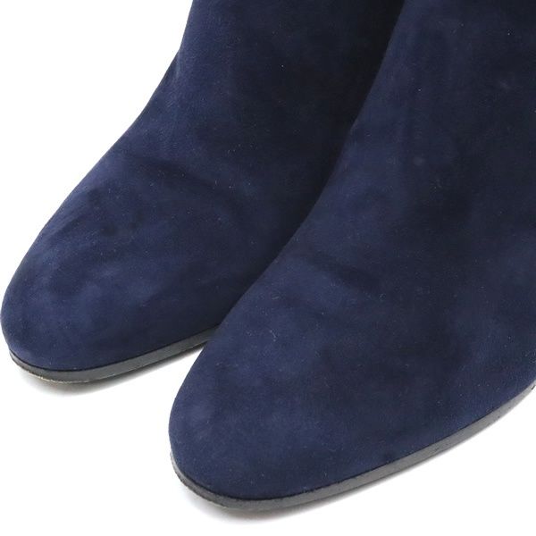 広尾店】エルメス HERMES ネオ ショートブーツ ケリー金具 スエード