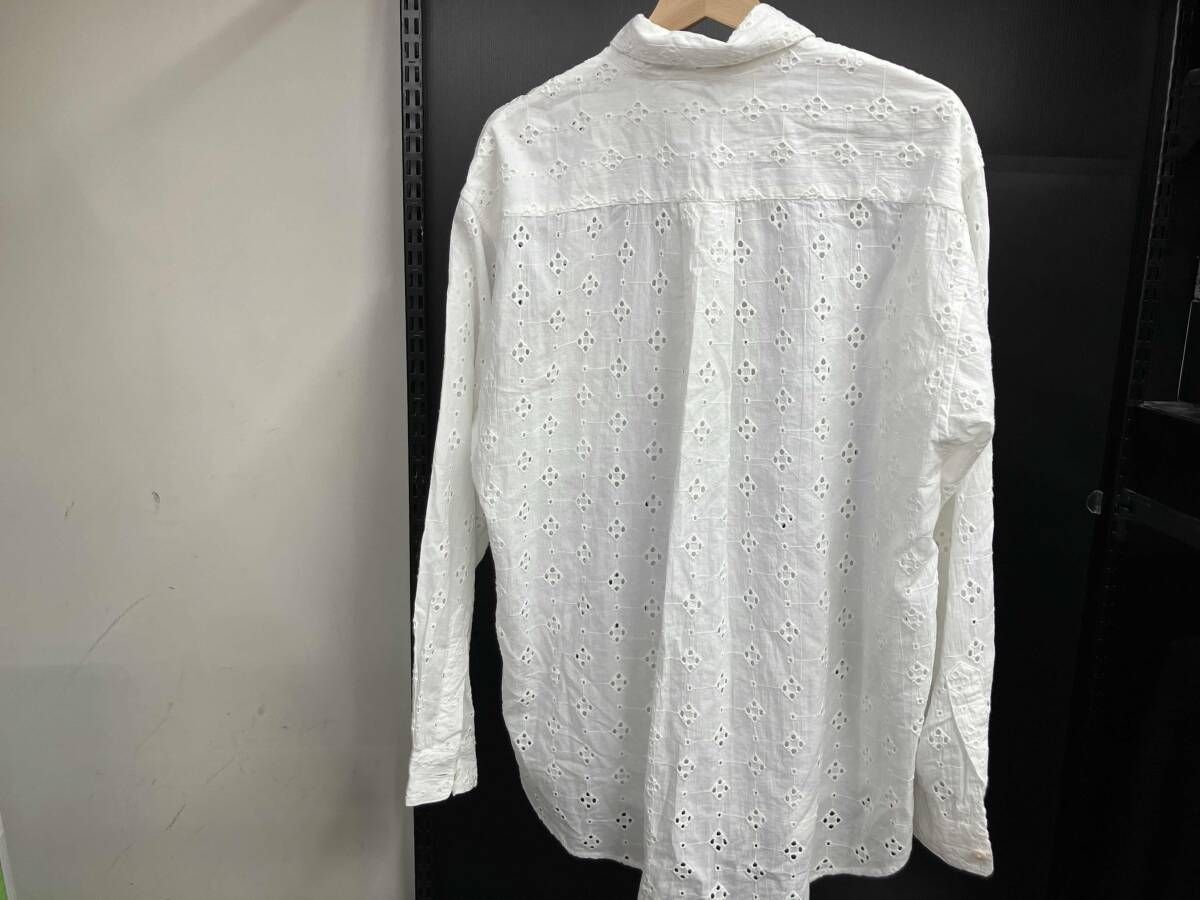 Niche. ニッチ ホワイト サイズM 長袖シャツ it s inconspicuous presence