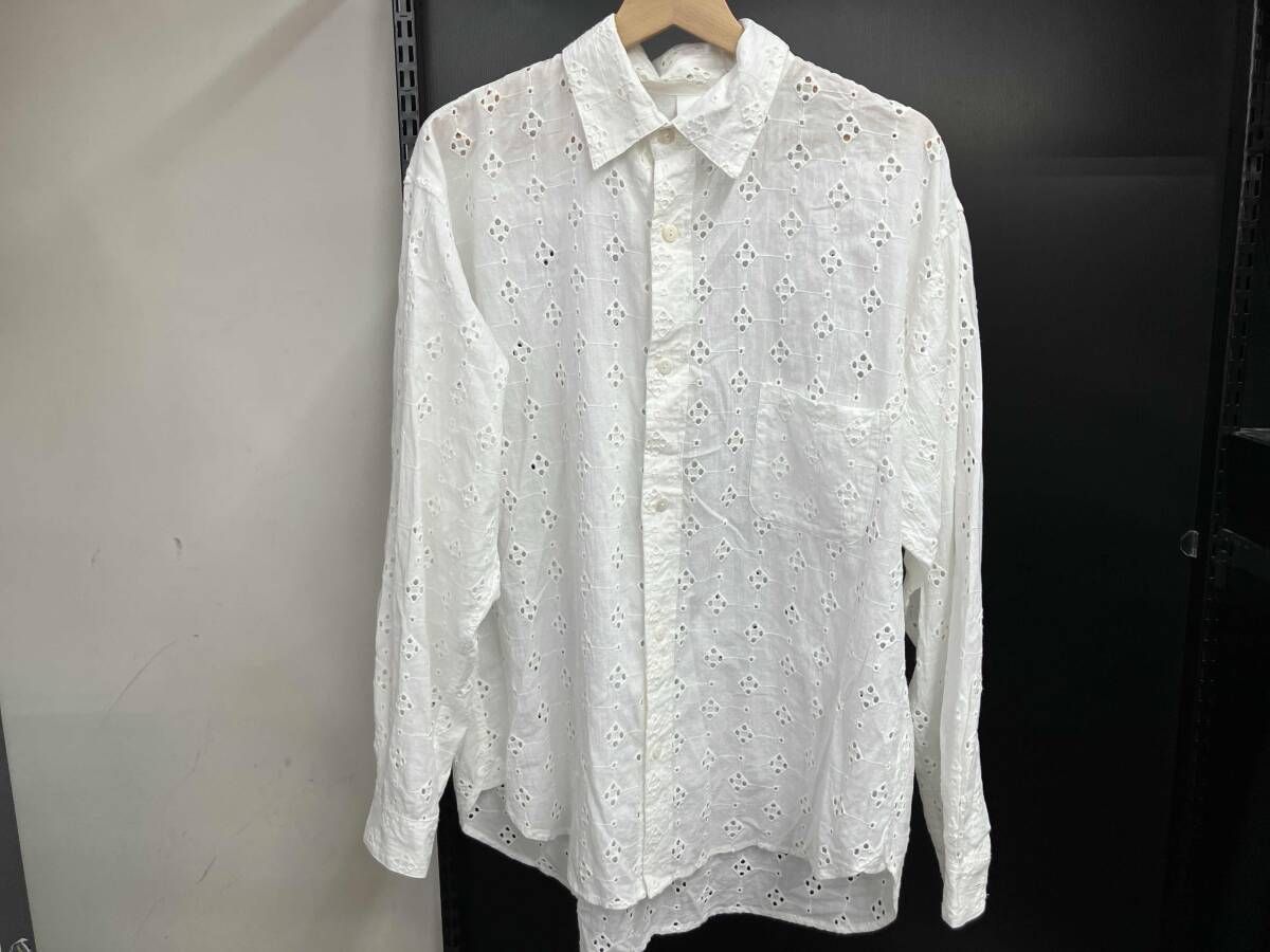 Niche. ニッチ ホワイト サイズM 長袖シャツ it s inconspicuous presence