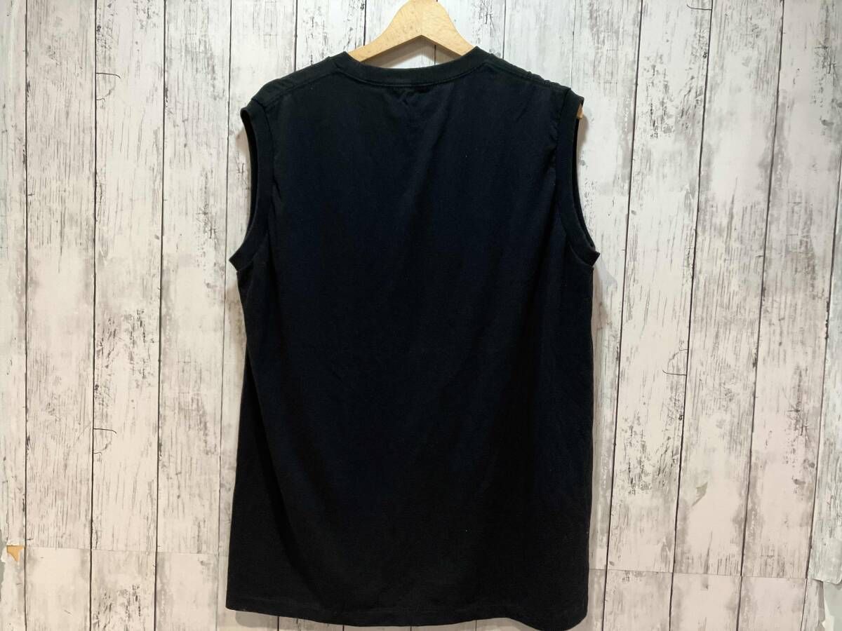 COMOLI / Tシャツ/3/コットン/BLK/無地/Z01-05011/コットンジャージーノースリーブ// COMOLI Z01-05011 COTTON JERSEY SLEEVELESS T-SHIRT コモリ コットン
