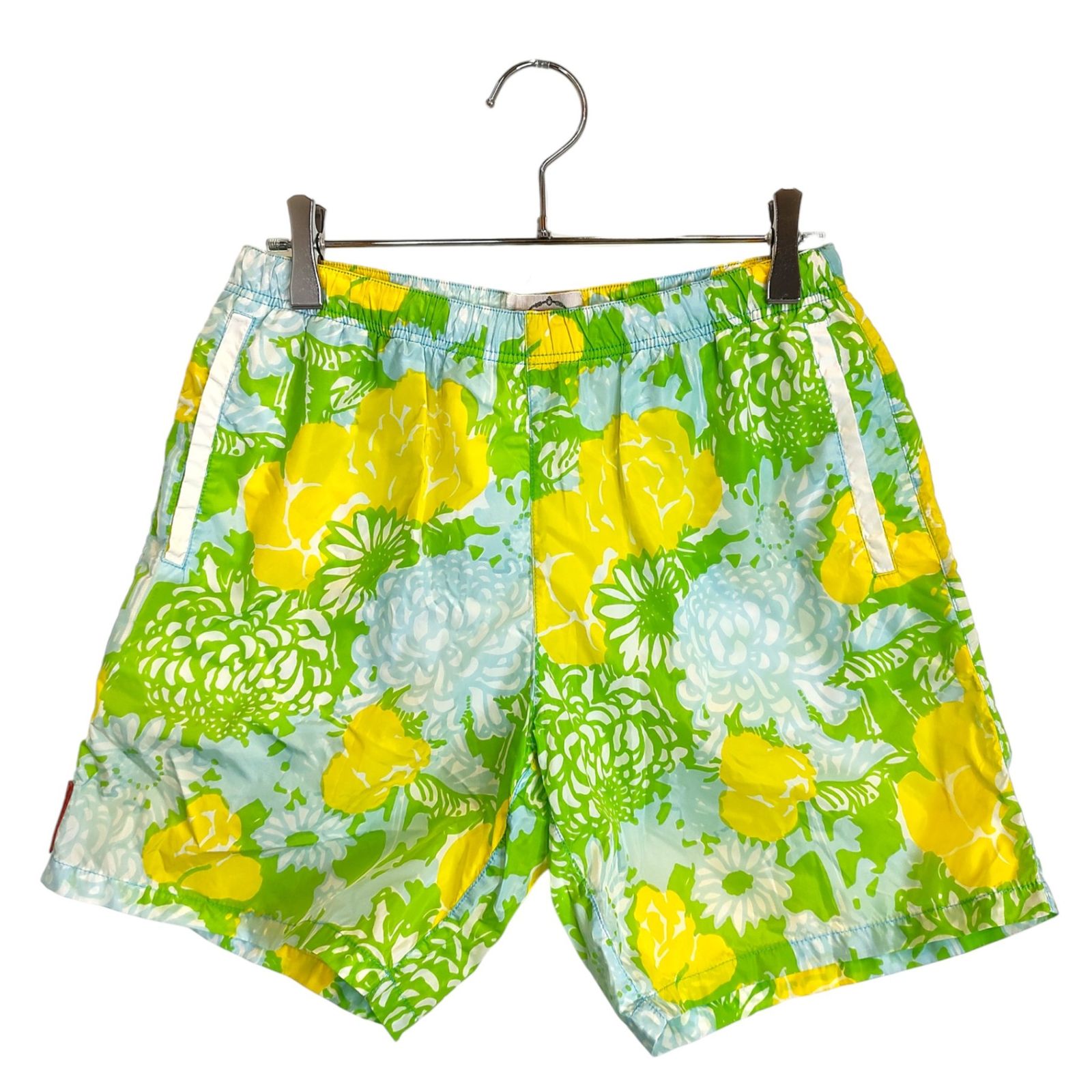 PRADA プラダ 総柄 ナイロン スイムパンツ ショートパンツ ACS 2011