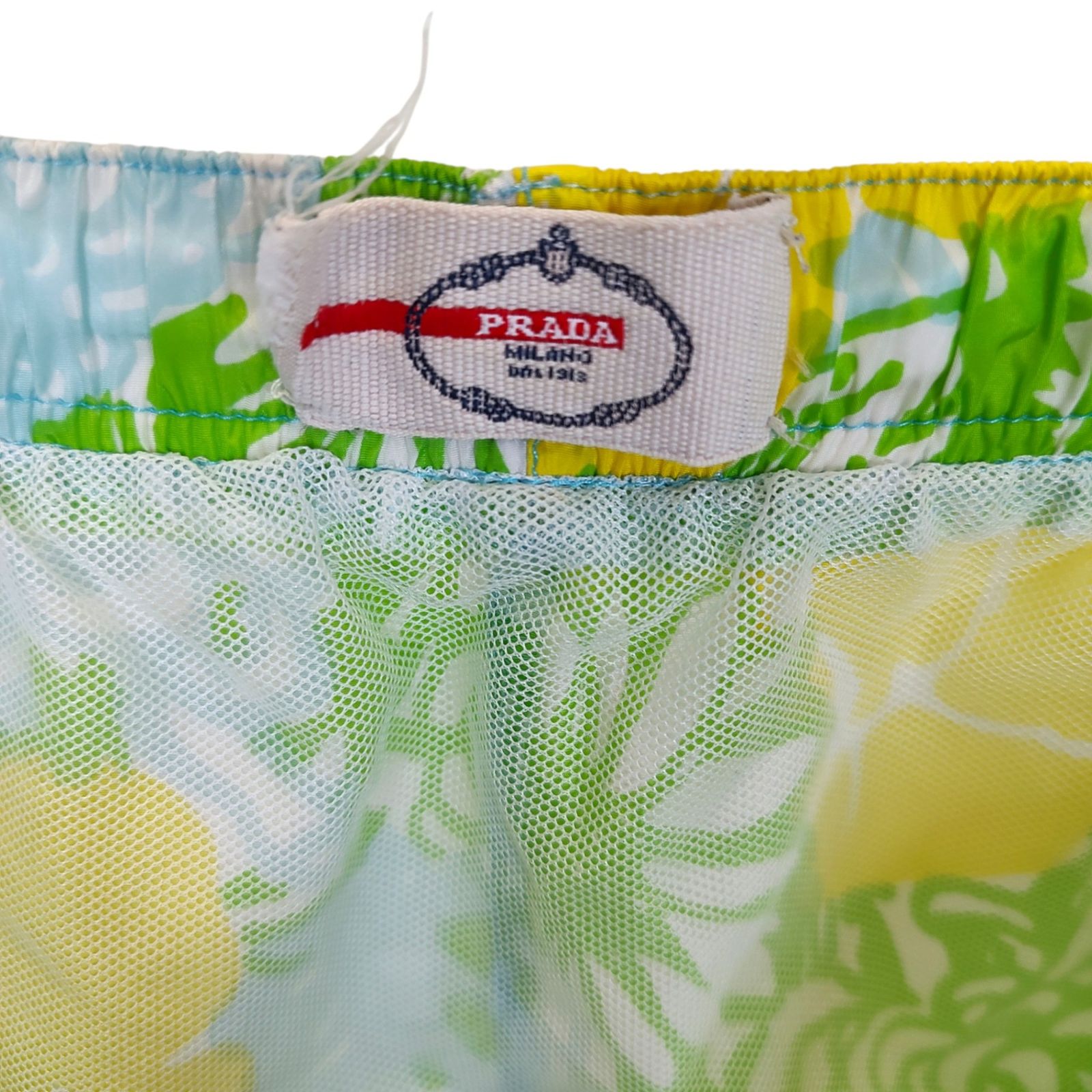 PRADA プラダ 総柄 ナイロン スイムパンツ ショートパンツ ACS 2011