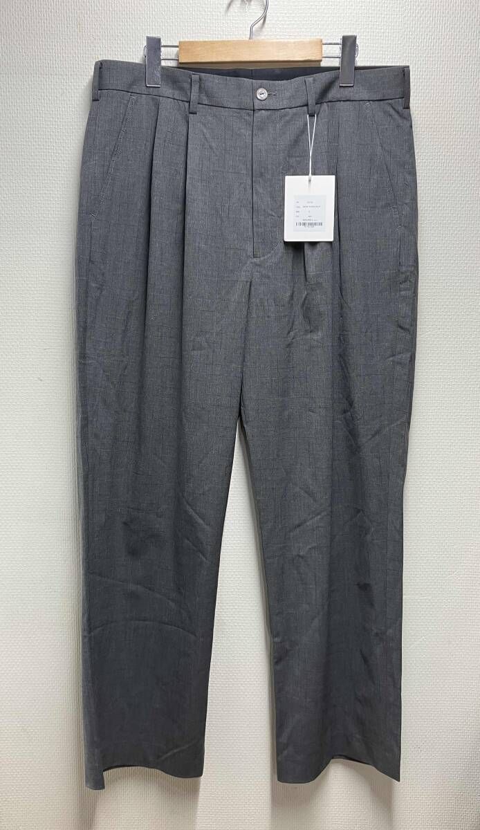 フラグスタッフ BAGGIE SLACKS バギー スラックス チェック メンズ パンツ グレー サイズ XL FS 1724