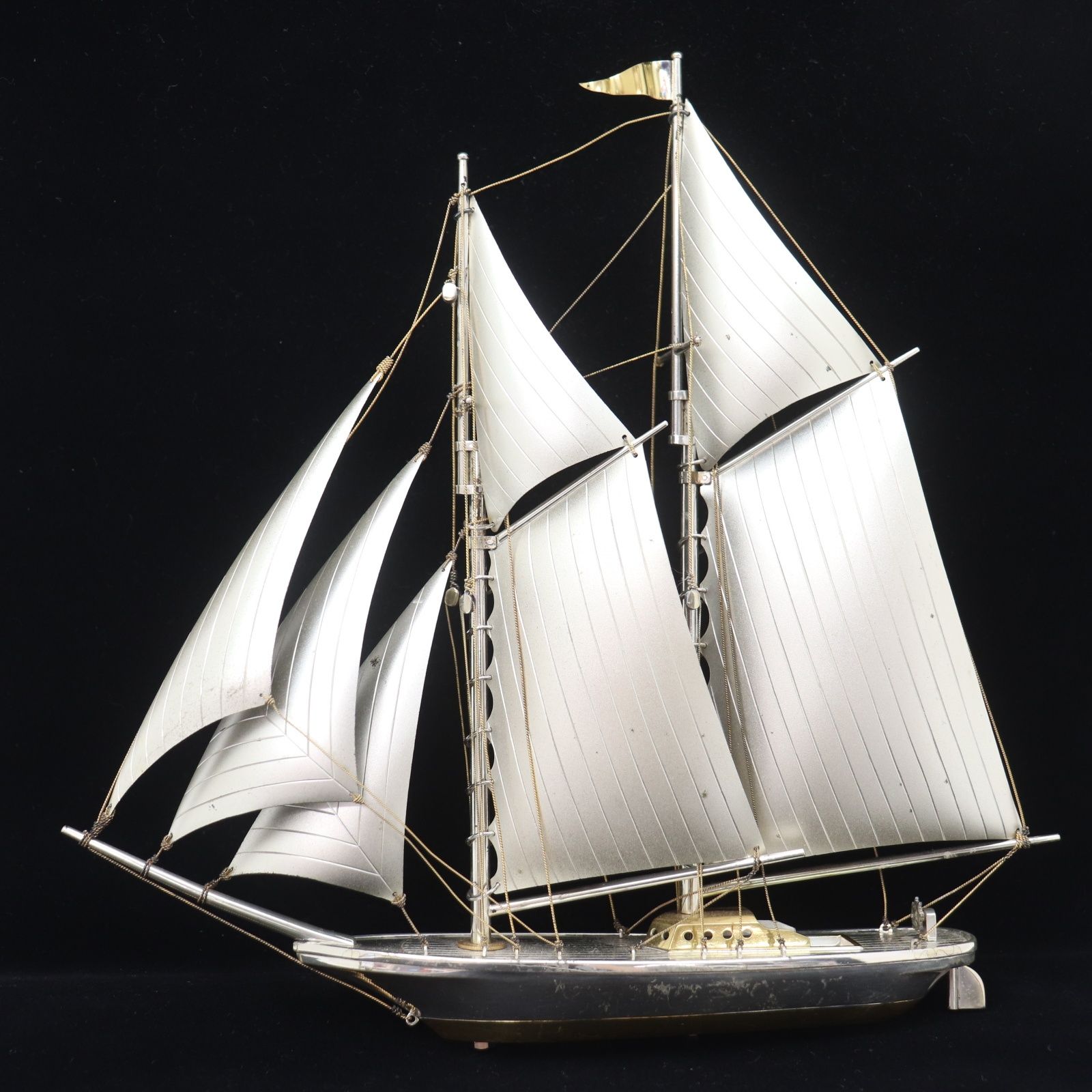 ITYEBNOG4VAS SEKI 関武比古 関工芸 STERLING 960 刻印 銀製 ヨット