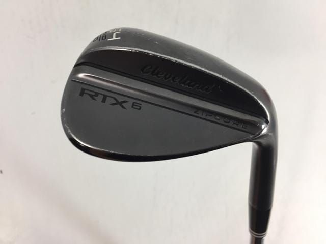 返品OK 中古ゴルフクラブクリーブランド RTX-6 ZIPCORE ブラック