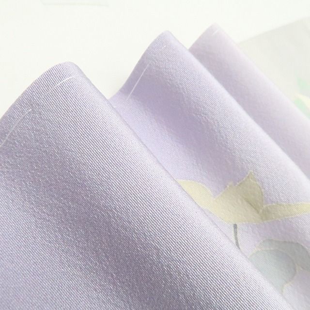 ❁tomihisa❁ さが美謹製 本加賀友禅 赤地暁 落款 山法師 着物 仕付け糸付”花を咲かせ凛とした気品を叶える”訪問着 7288