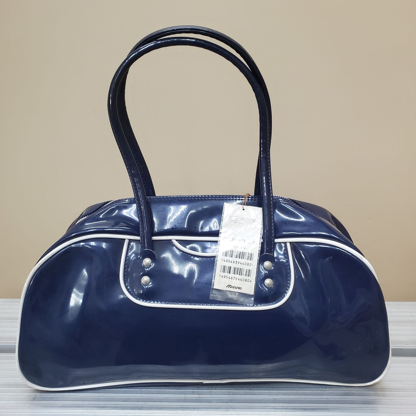 90sデッドストック】MIZUNO (ミズノ) WORLD WIN エナメル ボストン