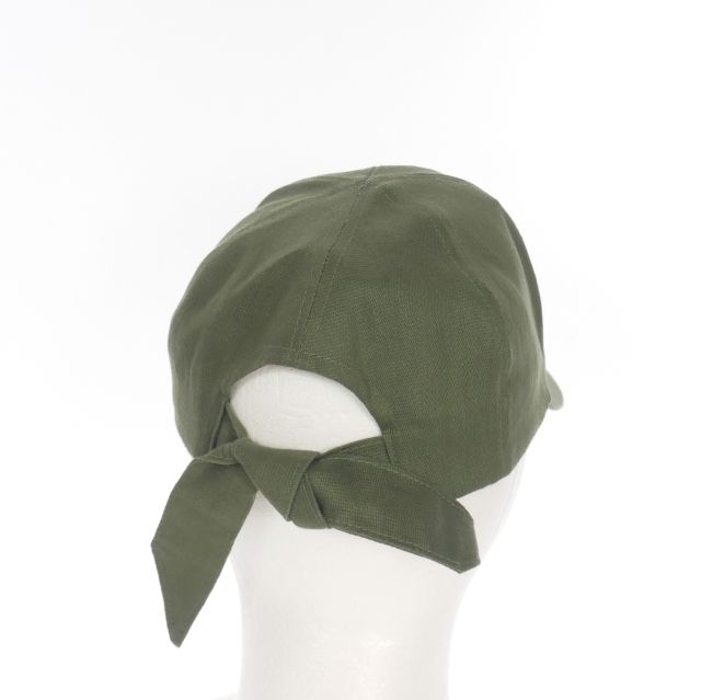 エントワフェイン 22 SS Abel KPリボンキャップ 帽子 ONE カーキ 緑 EE 05 275