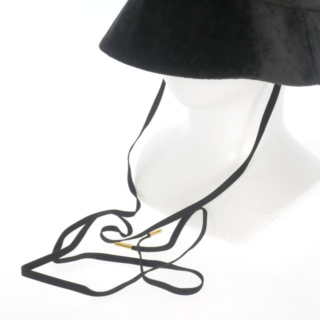  エントワフェイン Velonica hat ベロアハット 帽子 ONE ブラック 黒 EE 04 222 その他 帽子