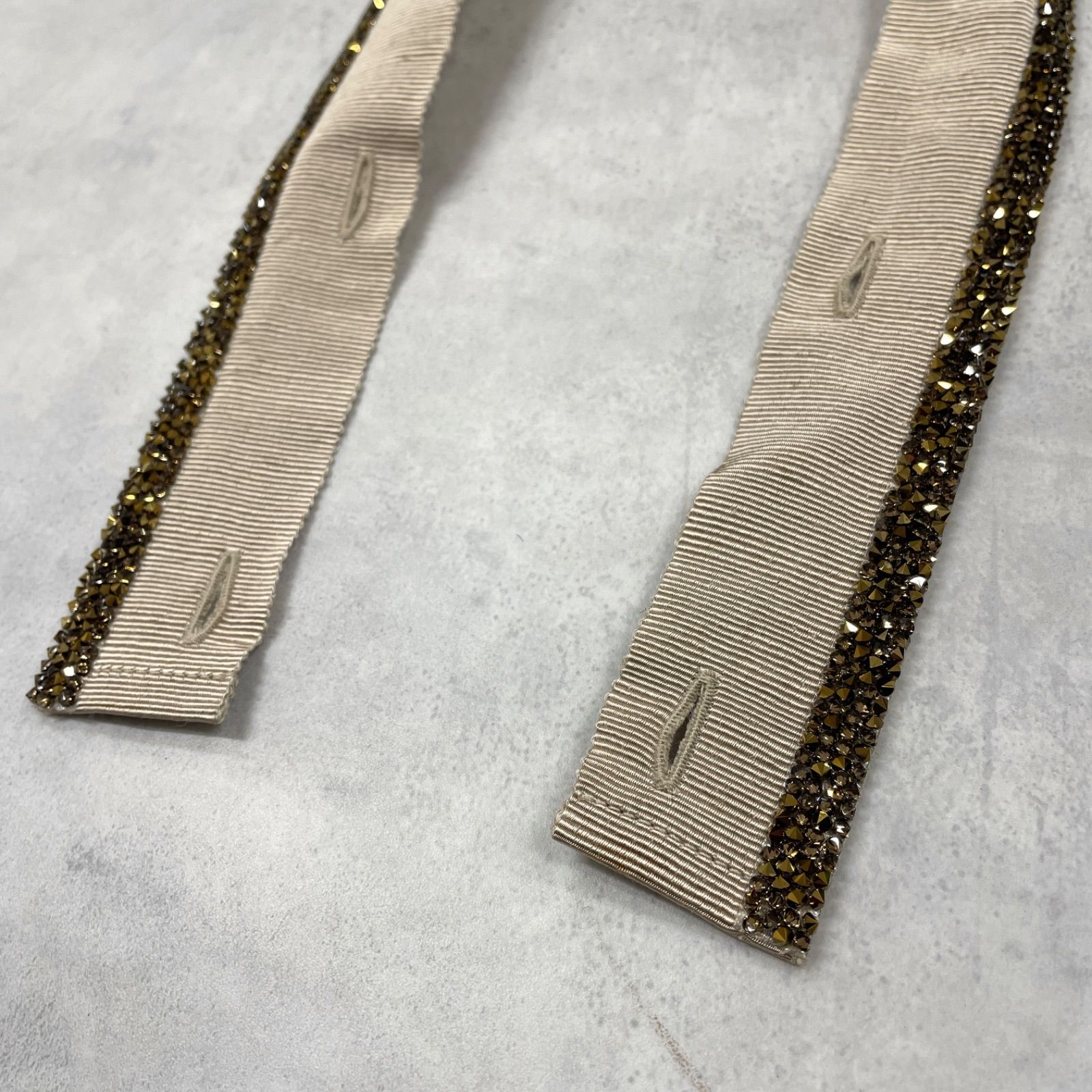 S MaxMara エスマックスマーラ ビジューフードトリム ベージュ