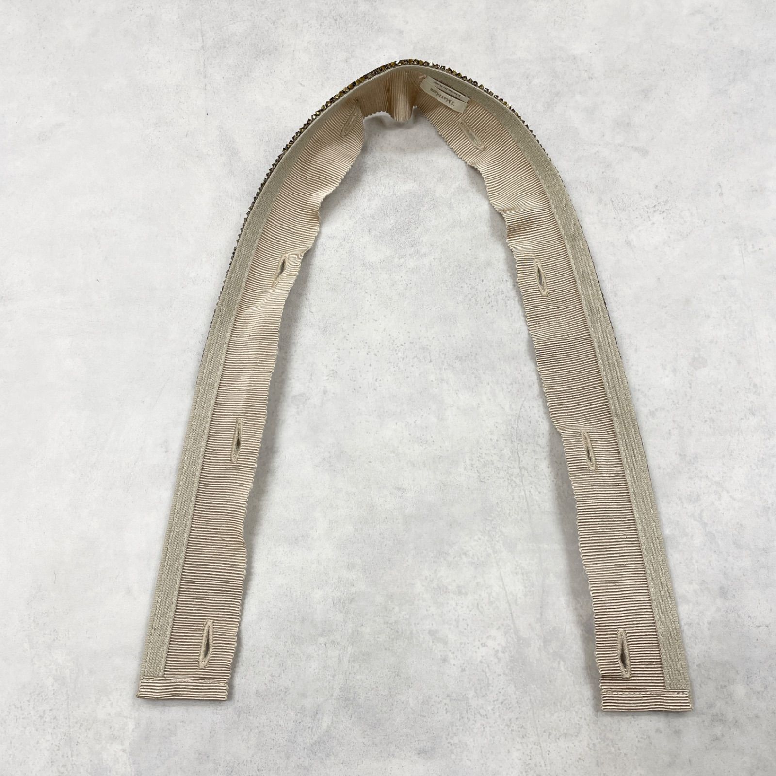 S MaxMara エスマックスマーラ ビジューフードトリム ベージュ