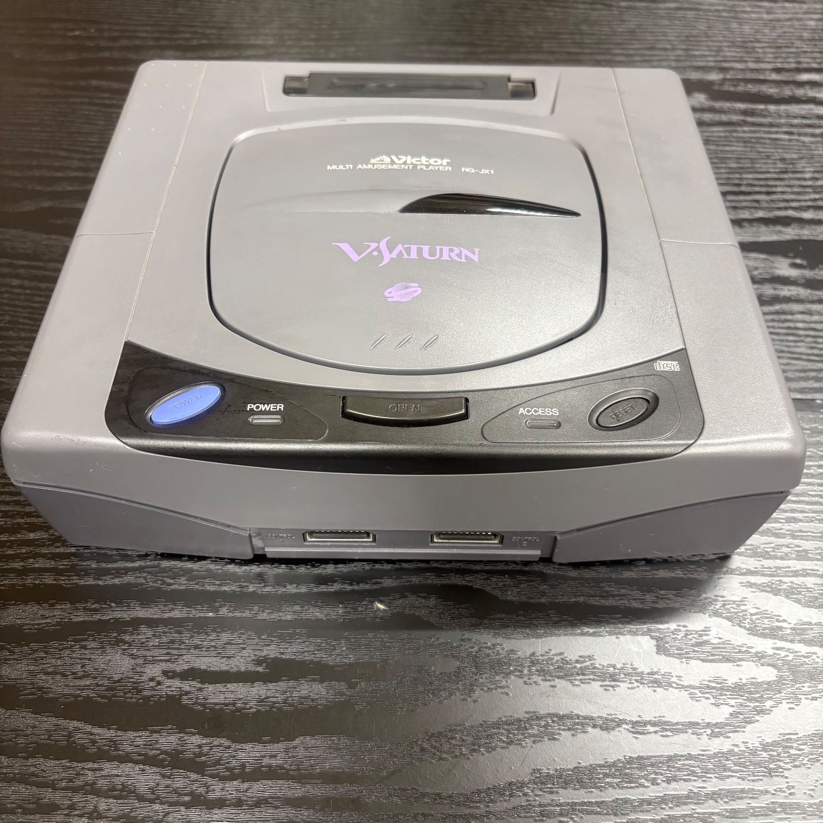 K 4013 Victor V-SATURN セガサターン Vサターン 本体 コントローラー ソフト5本セット 同級生2