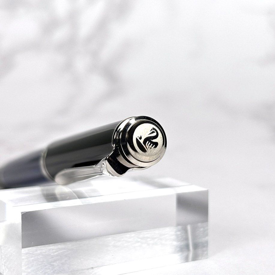 ペリカン 万年筆 吸入式 スーベレーン M405 ブルー ストライプ M 中字