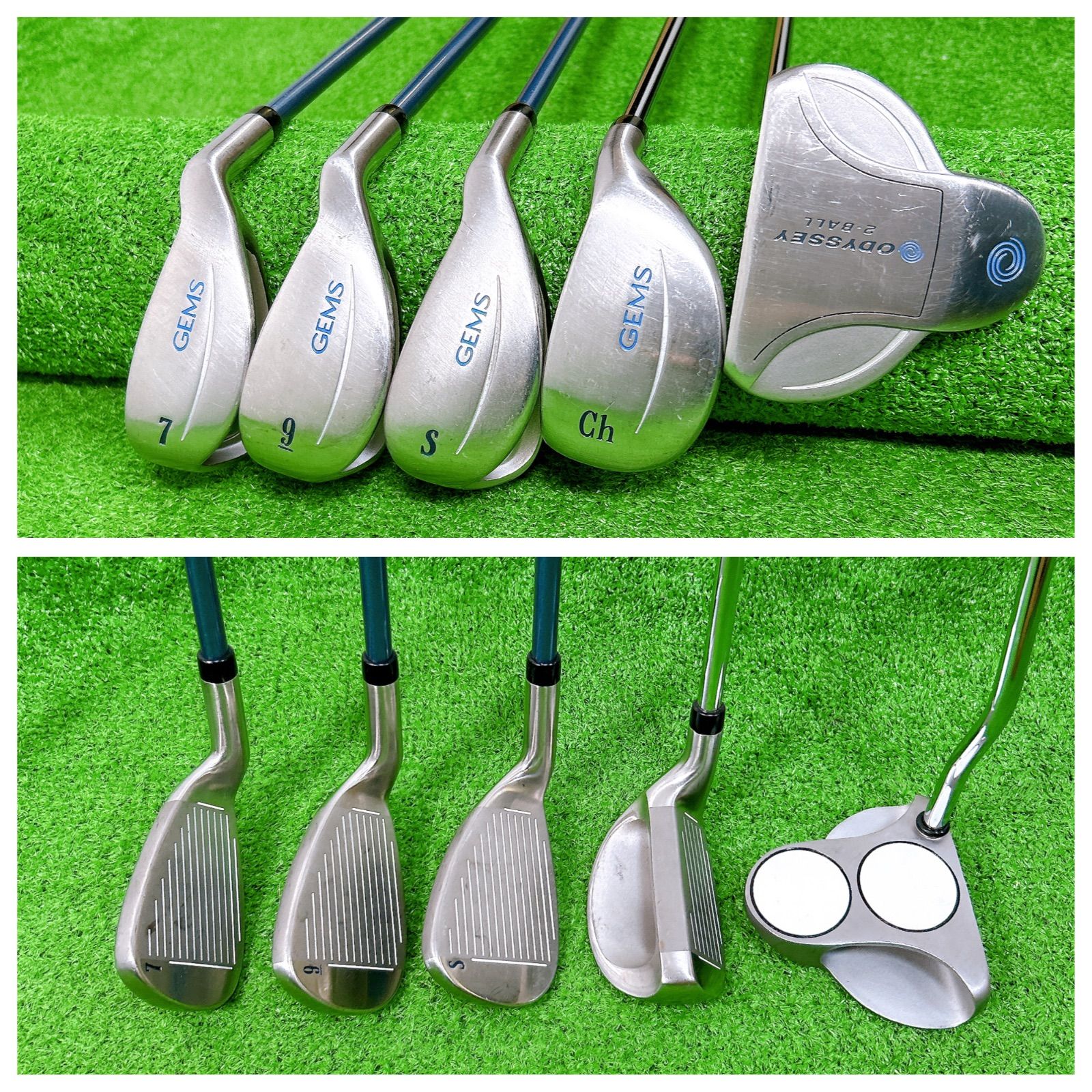 人気】キャロウェイ GEMS レディース クラブセット 8本 W 女性 初心者