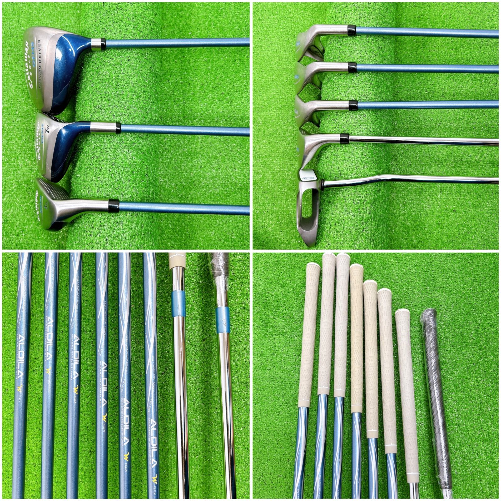 人気】キャロウェイ GEMS レディース クラブセット 8本 W 女性 初心者